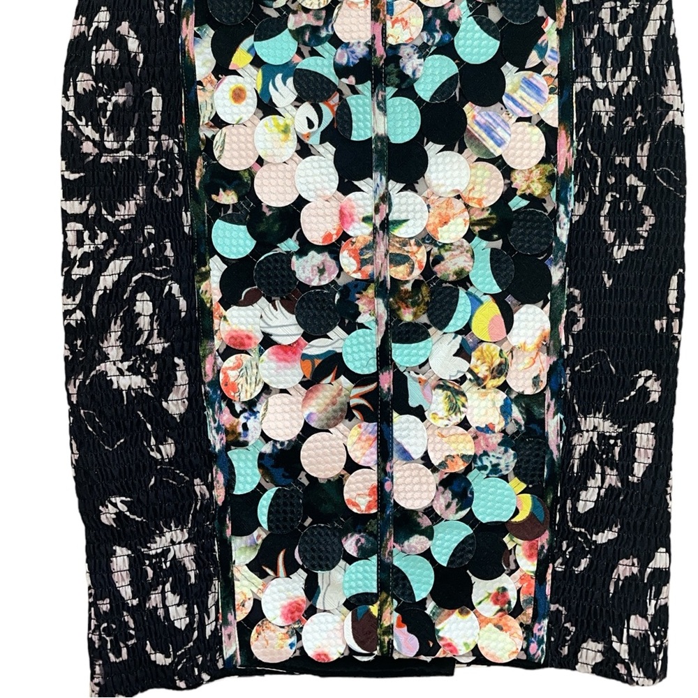 Byron Lars Multicolor Patterned Midi Dress - Picture 7 of 14